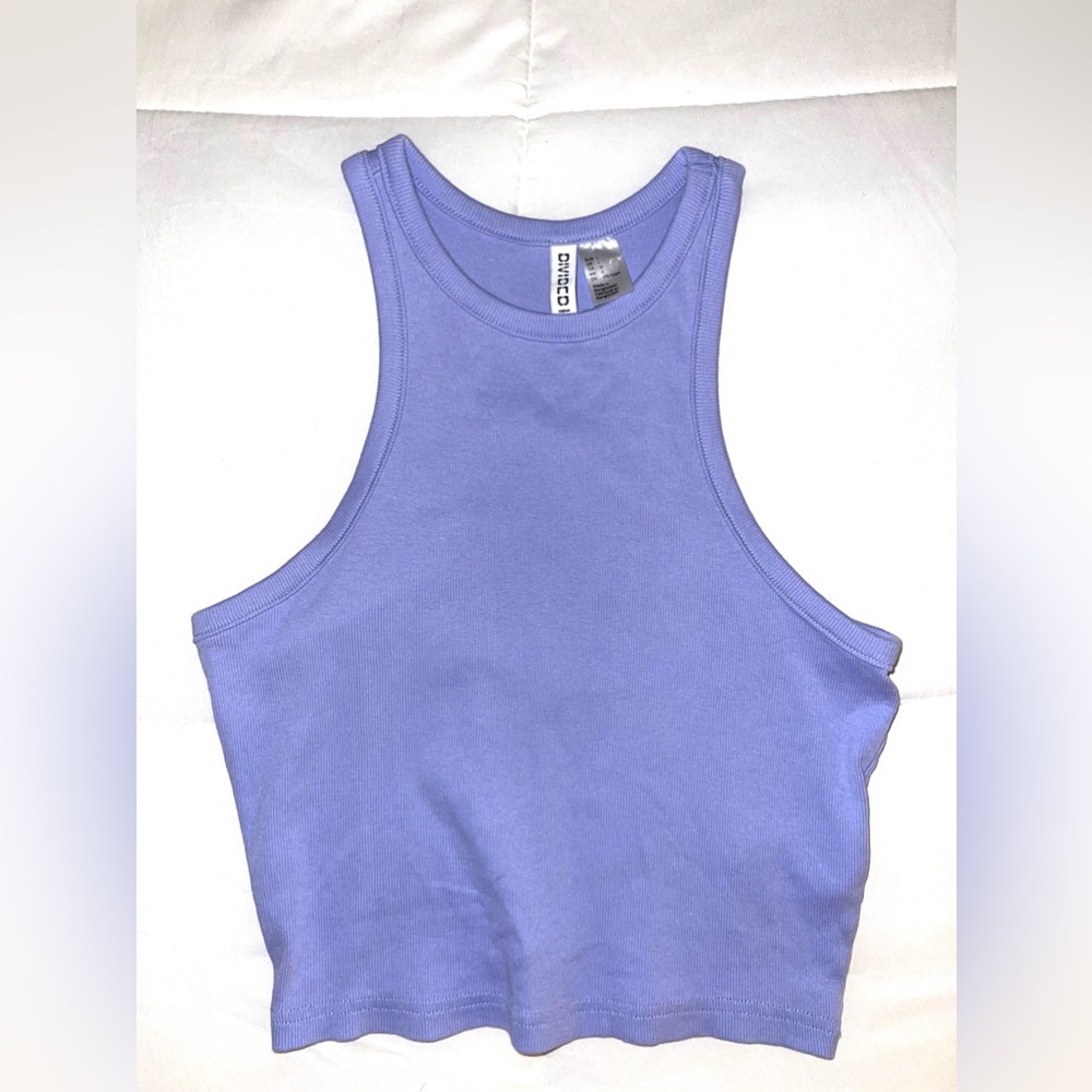 H&M Purple Crop Top